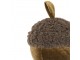 Měděný plyšový dekorační žalud Acorn copper - Ø 11*15cm Mars & More 