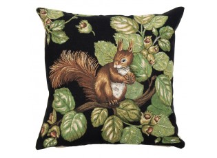 Gobelínový polštář s veverkou a žaludy Gobelin Squirrel Acorn - 45*45*16cm