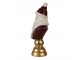 Vánoční dekorace busta Santa - 19*15*40 cm Clayre & Eef