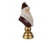 Vánoční dekorace busta Santa - 19*15*40 cm Clayre & Eef