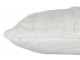 Bílý pletený polštář s výplní Twist - 45*10*45cm J-Line by Jolipa