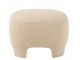 Přírodně krémový puf Ally Knitted - 55*41*37cm J-Line by Jolipa