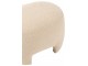 Přírodně krémový puf Ally Knitted - 55*41*37cm J-Line by Jolipa