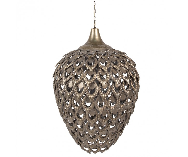 Zlaté kovové antik světlo Gavino - 39*59 cm Clayre & Eef