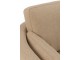 Béžové kulaté křeslo Swivel Beige - 98*107*88cm J-Line by Jolipa