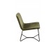 Zelené sametové křeslo Lounge Isabel Green - 71*68*78cm J-Line by Jolipa