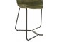 Zelená sametová jídelní židle Chair Isabel Green - 64*47*89cm J-Line by Jolipa