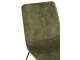 Zelená sametová jídelní židle Chair Isabel Green - 64*47*89cm J-Line by Jolipa