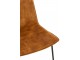 Okrové sametové křeslo Lounge Isabel Ochre - 71*68*78cm J-Line by Jolipa