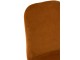 Okrová sametová jídelní židle Chair Claire Ochre - 46*44*86cm J-Line by Jolipa