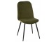 Zelená sametová jídelní židle Chair Claire Green - 46*44*86cm J-Line by Jolipa