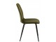 Zelená sametová jídelní židle Chair Claire Green - 46*44*86cm J-Line by Jolipa