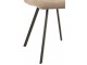 Béžová jídelní židle Chair Babette Beige - 55*47*82cm J-Line by Jolipa