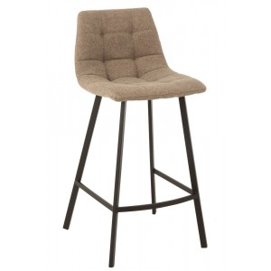 Béžová barová židle Barstool Babette Beige - 47*43*95cm