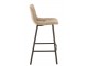 Béžová barová židle Barstool Babette Beige - 47*43*95cm J-Line by Jolipa