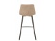 Béžová barová židle Barstool Babette Beige - 47*43*95cm J-Line by Jolipa