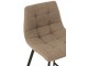 Béžová barová židle Barstool Babette Beige - 47*43*95cm J-Line by Jolipa