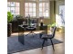 Šedá sametová jídelní židle Chair Morgan Grey - 45*54*86cm J-Line by Jolipa