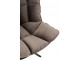 Tmavě šedé sametové relaxační křeslo Chair Relax Bubby Grey - 78*73*92cm J-Line by Jolipa