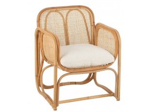 Přírodní ratanové křeslo Casablanca Rattan Natural - 65*63*65cm