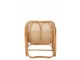 Přírodní ratanové křeslo Casablanca Rattan Natural - 65*63*65cm J-Line by Jolipa