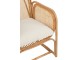 Přírodní ratanové křeslo Casablanca Rattan Natural - 65*63*65cm J-Line by Jolipa