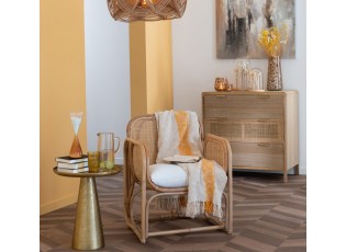Přírodní ratanové křeslo Casablanca Rattan Natural - 65*63*65cm