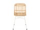 Přírodní ratanová jídelní židle Emmi Rattan Natural - 58*44*88cm J-Line by Jolipa