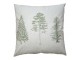 Béžový povlak na polštář se stromky Natural Pine Trees - 45*45 cm Clayre & Eef
