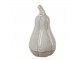 Béžová porcelánová dekorace dýně Pumpkin - Ø 5*9 cm Clayre & Eef