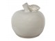 Béžová porcelánová dekorace jablko Apple L - Ø 13*13 cm Clayre & Eef