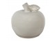 Béžová porcelánová dekorace jablko Apple M - Ø 10*10 cm Clayre & Eef