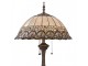 Stojací lampa Tiffany- Ø 50*165 cm 3x E27 / Max 60w Clayre & Eef