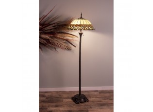 Stojací lampa Tiffany- Ø 50*165 cm 3x E27 / Max 60w