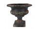 Černý antik květináč v barokním stylu Baroque - Ø 52*47 cm Clayre & Eef