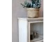Krémová antik nástěnná dřevěná skříňka s posuvnými dvířky Milla - 52*20*70cm Chic Antique