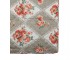 Šedý přehoz na jednolůžko s květinovým motivem Flowery - 140*220 cm Clayre & Eef