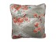 Šedý povlak na polštář s květinovým motivem Flowery - 50*50 cm Clayre & Eef