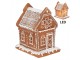 Vánoční perníková chaloupka s Led světýlky Gingerbread House - 15*12*17cm/ 3*AA Clayre & Eef