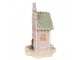 Růžová perníková chaloupka Gingerbread House - 13*13*20 cm Clayre & Eef