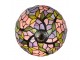Růžová stolní lampa Tiffany LIlla - Ø 30*50 cm E27/max 1*60W Clayre & Eef