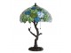 Zelená stolní lampa Tiffany Giallo - Ø 40*60 cm / E27/max 2*60W Clayre & Eef