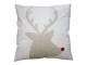 Béžový povlak na polštář s jelenem Deer - 45*45 cm Clayre & Eef