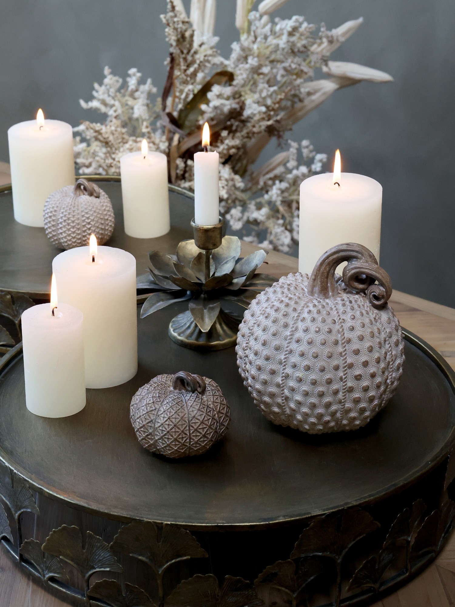 Mocca antik dekorace dýně Pumpkin antique S - Ø 5*5 cm Chic Antique Mocca antik dekorace dýně Pumpkin antique S - Ø 5*5 cm Chic Antique