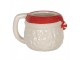 Keramický hrnek hlava Santa - 15*11*9 cm / 450 ml Clayre & Eef