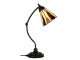 Béžovo-hnědá stolní lampa Tiffany Titto - Ø 27*51 cm E14/max 1*40W Clayre & Eef