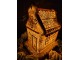 Vánoční perníková chaloupka s Led světýlky Gingerbread House - 15*12*17cm/ 3*AA Clayre & Eef