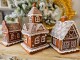 Vánoční perníková chaloupka s Led světýlky Gingerbread House - 14*14*25cm/ 3*AA Clayre & Eef