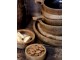 Dřevěná servírovací miska z mangového dřeva Tours Bowl - Ø 30*5 cm/ 1950ml Chic Antique