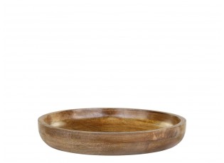 Dřevěná servírovací miska z mangového dřeva Tours Bowl - Ø 30*5 cm/ 1950ml